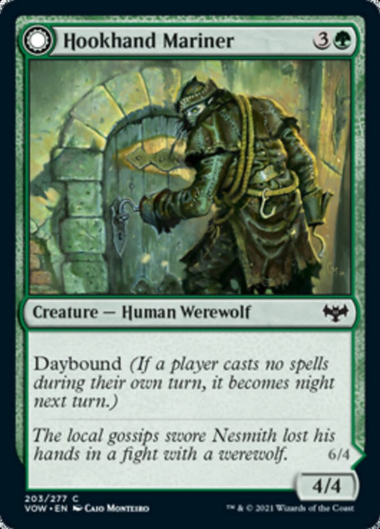 Hookhand Mariner // Riphook Raider [Innistrad: Crimson Vow] Foil