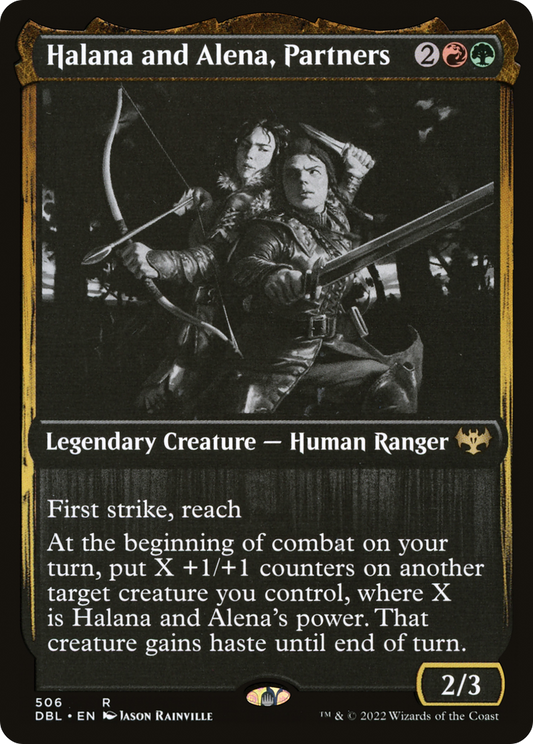 Halana and Alena, Partners [Innistrad: Double Feature] Foil