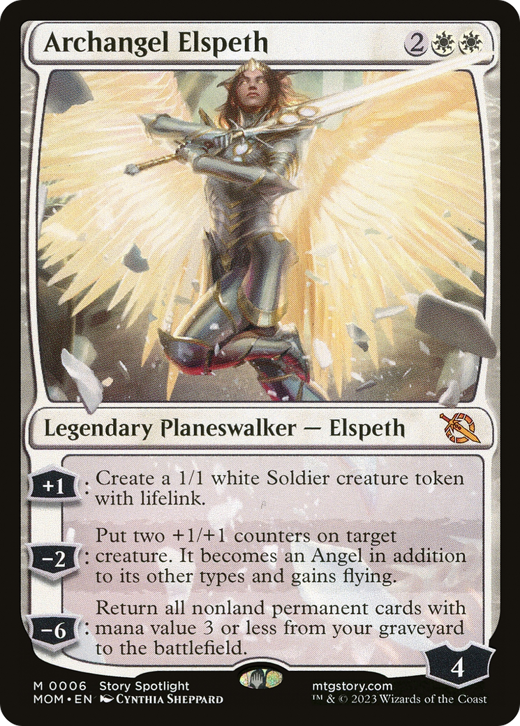 Archangel Elspeth [March of the Machine] | Silver Goblin