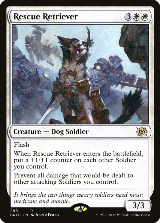 Rescue Retriever [The Brothers' War] Foil