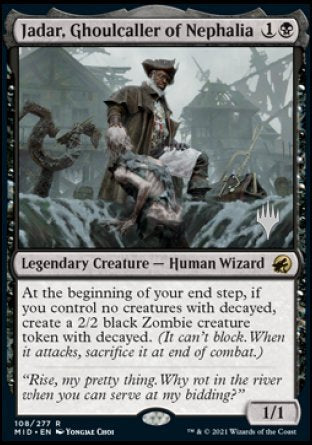 Jadar, Ghoulcaller of Nephalia (Promo Pack) [Innistrad: Midnight Hunt Promos] | Silver Goblin