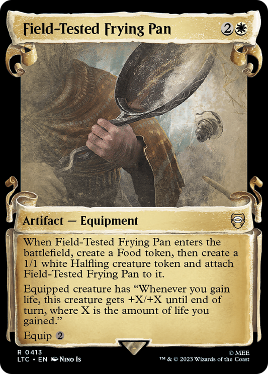 Field-Tested Frying Pan [The Lord of the Rings: Tales of Middle-Earth Commander Showcase Scrolls] Foil