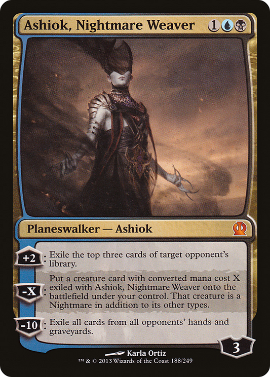 Ashiok, Nightmare Weaver [Theros] Foil