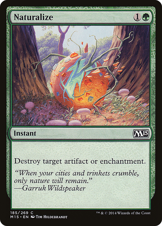 Naturalize [Magic 2015] Foil