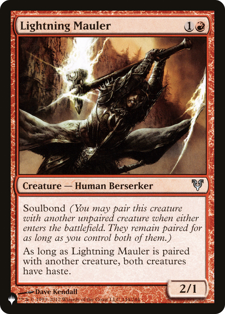 Lightning Mauler [The List Reprints] | Silver Goblin