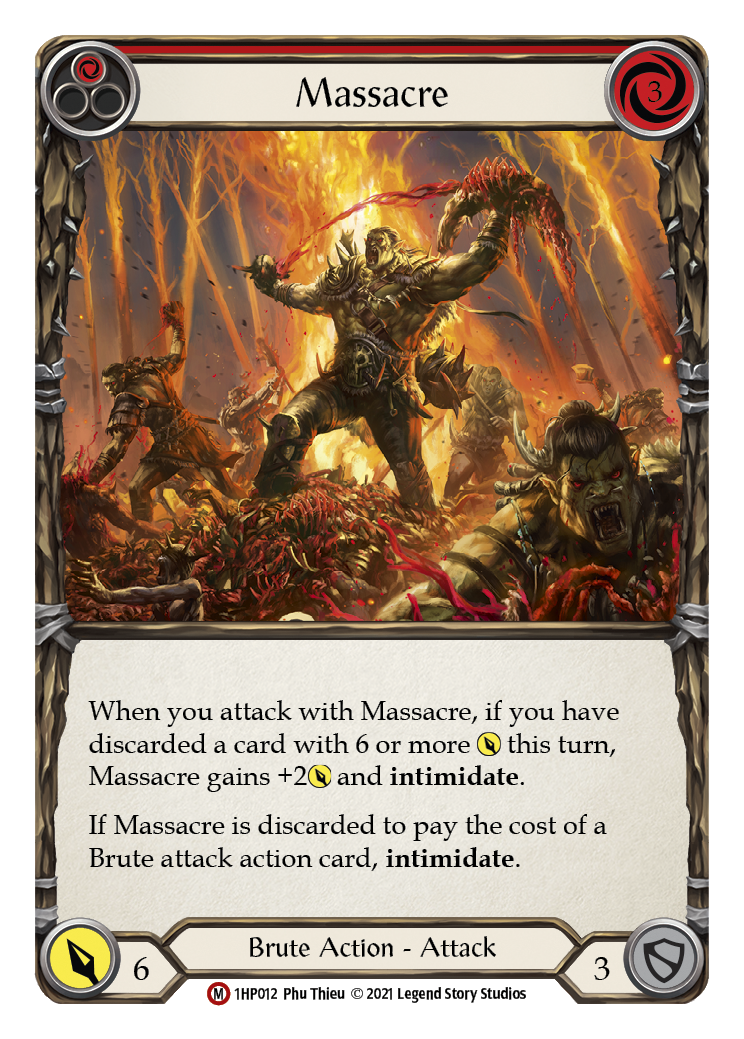 Massacre [1HP012] (History Pack 1) | Silver Goblin