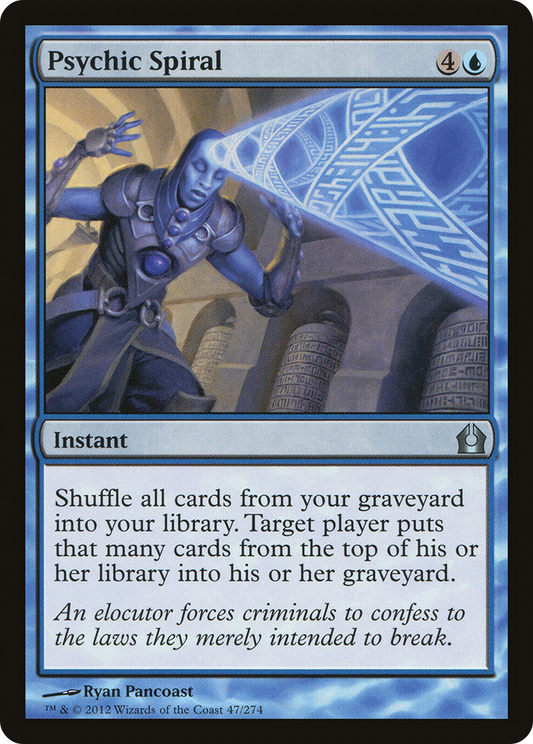 Psychic Spiral [Return to Ravnica] Foil