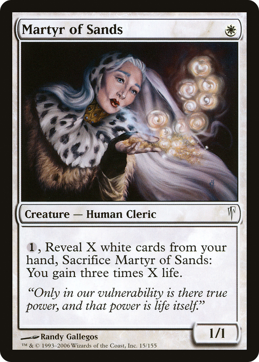 Martyr of Sands [Coldsnap] Foil