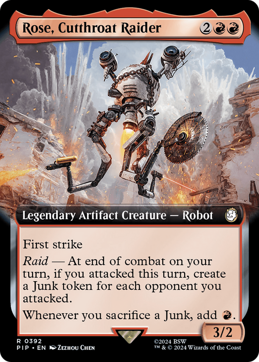 Rose, Cutthroat Raider (Extended Art) [Fallout] Foil