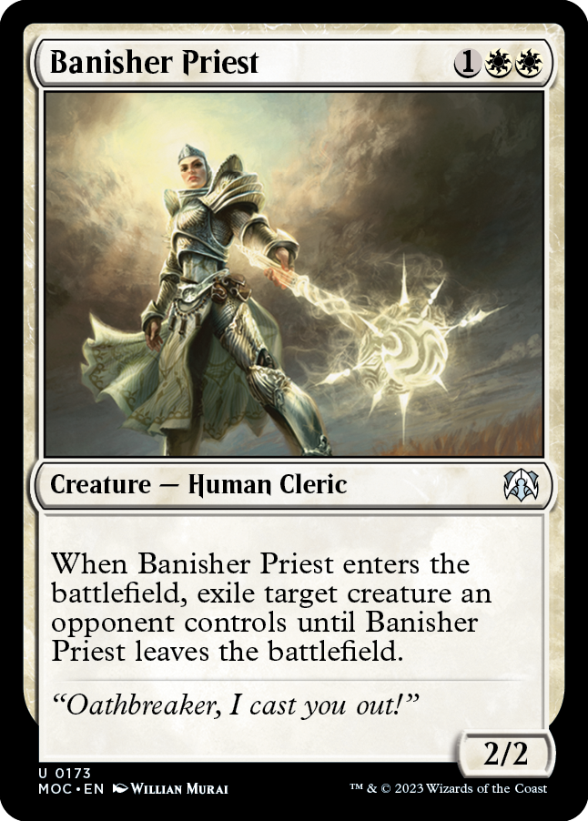 Banisher Priest [March of the Machine Commander] | Silver Goblin