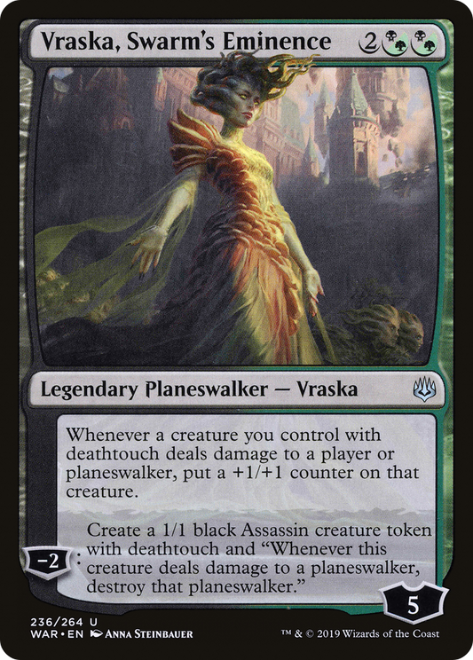 Vraska, Swarm's Eminence [War of the Spark] Foil