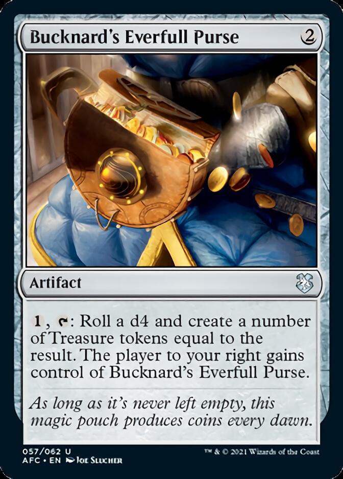 Bucknard's Everfull Purse [Dungeons & Dragons: Adventures in the Forgotten Realms Commander] | Silver Goblin