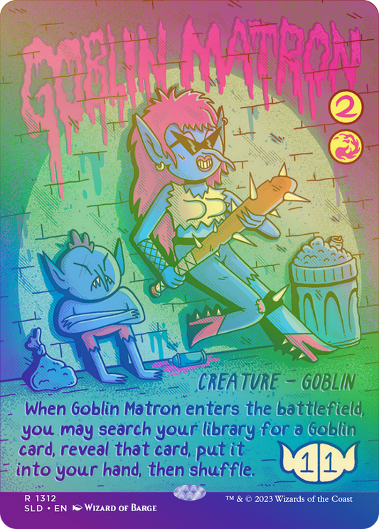 Goblin Matron (Rainbow Foil) [Secret Lair Drop Series]