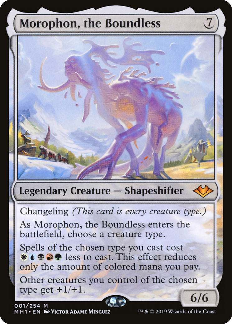 Morophon, the Boundless (Promo Pack) [Modern Horizons Promos] | Silver Goblin