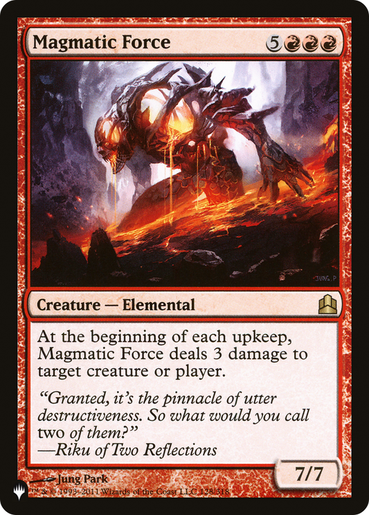 Magmatic Force [The List]