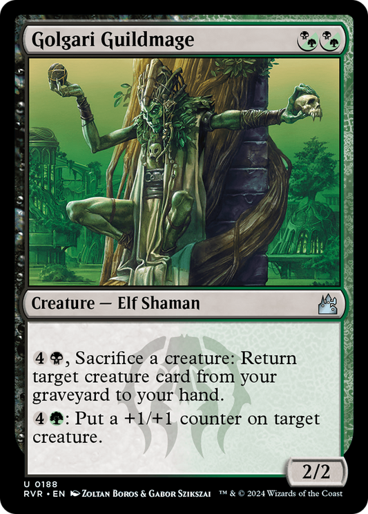 Golgari Guildmage [Ravnica Remastered] Foil