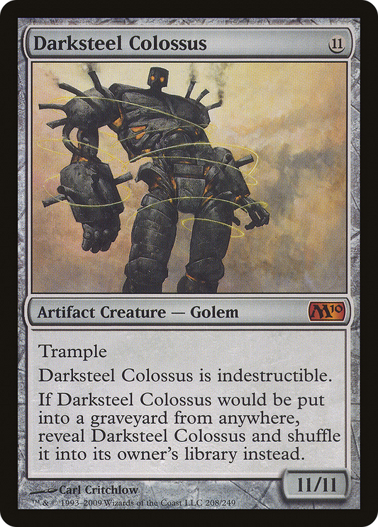 Darksteel Colossus [Magic 2010] Foil