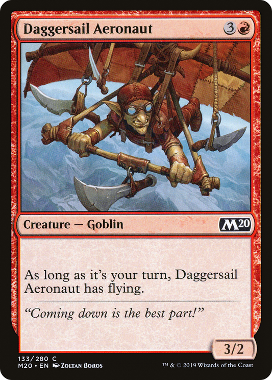 Daggersail Aeronaut [Core Set 2020] Foil