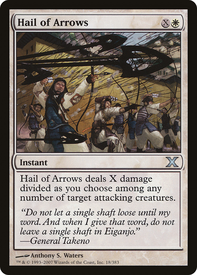 Hail of Arrows (018) - Tenth Edition