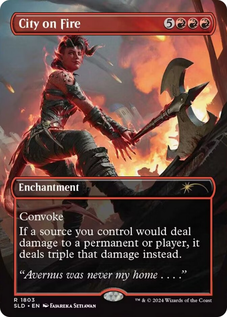 City on Fire (1803) - Secret Lair Drop