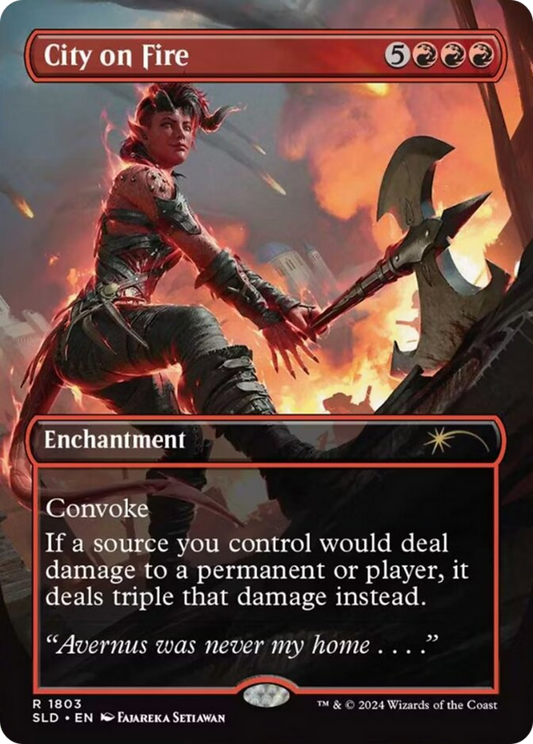 City on Fire (1803) - Secret Lair Drop