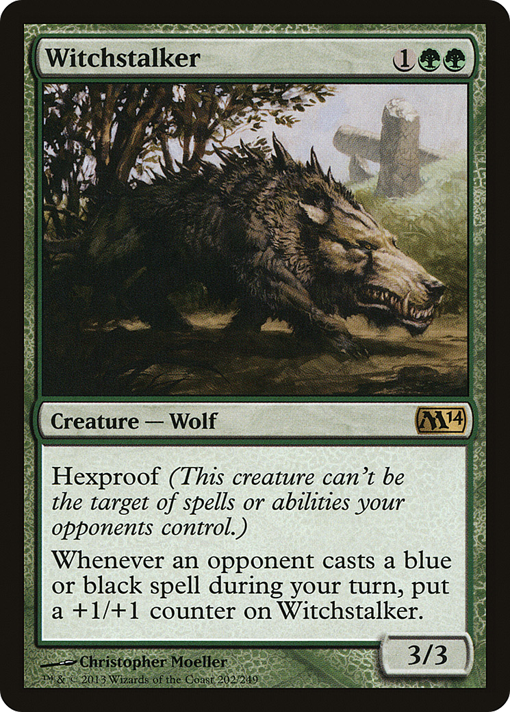 Witchstalker (202) Foil - Magic 2014