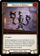 Talisman of Balance [EVR188] (Everfest)  1st Edition Cold Foil | Silver Goblin