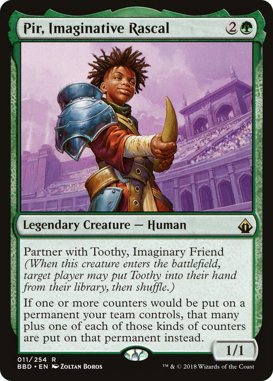 Pir, Imaginative Rascal [Battlebond] Foil