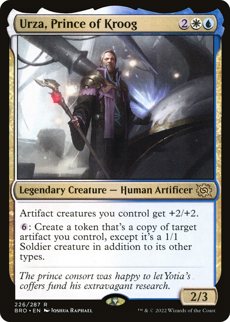 Urza, Prince of Kroog [The Brothers' War] Foil