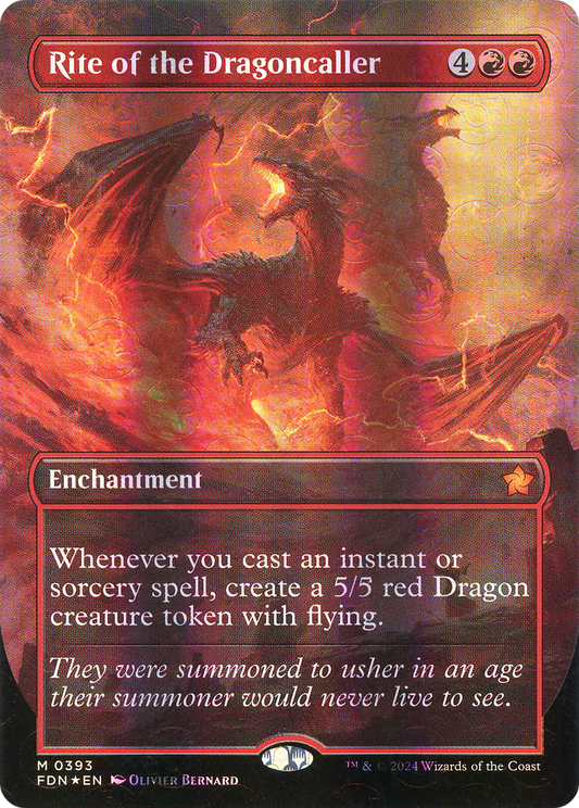 Rite of the Dragoncaller (Mana Foil) [Foundations]