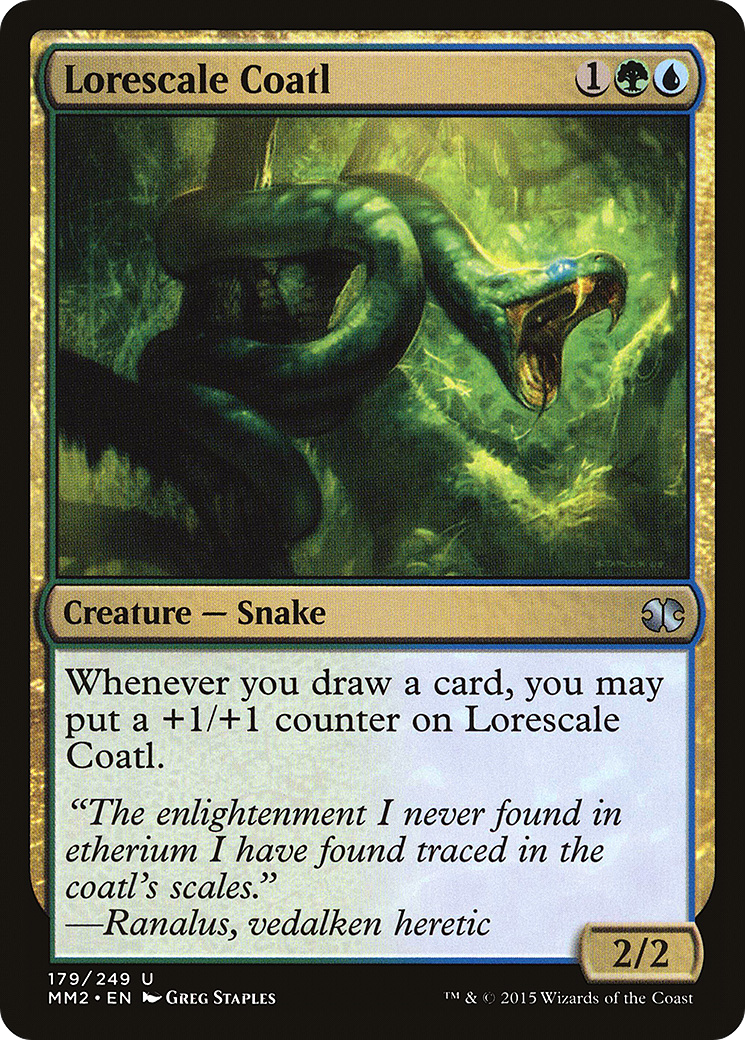 Lorescale Coatl [Modern Masters 2015] Foil