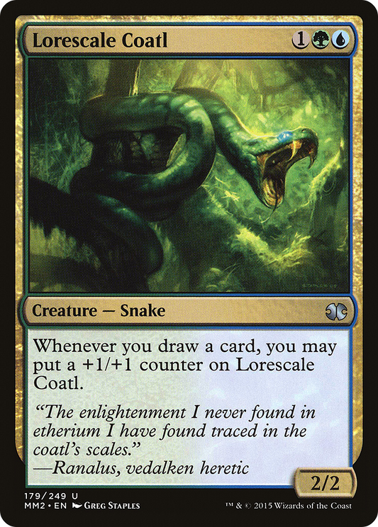 Lorescale Coatl [Modern Masters 2015] Foil
