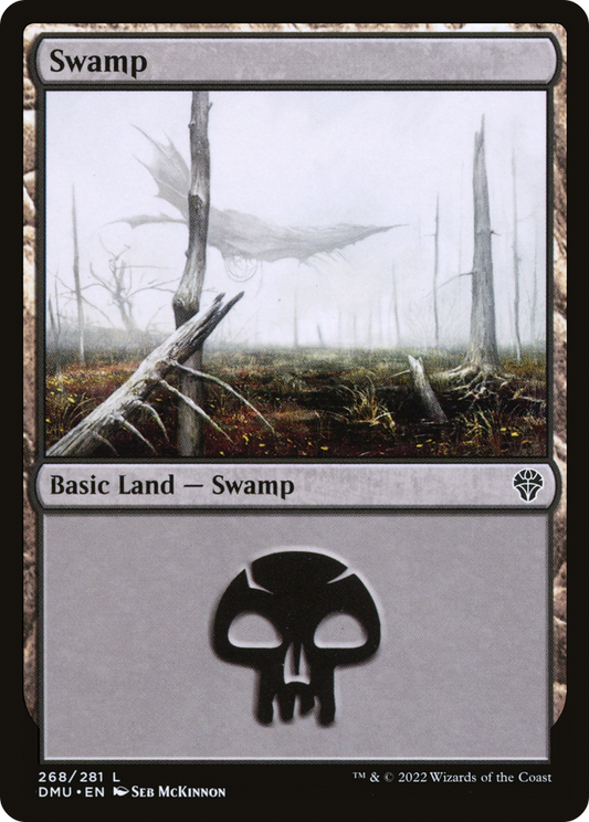 Swamp (268) [Dominaria United] Foil