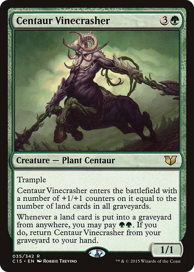 Centaur Vinecrasher [Commander 2015] | Silver Goblin