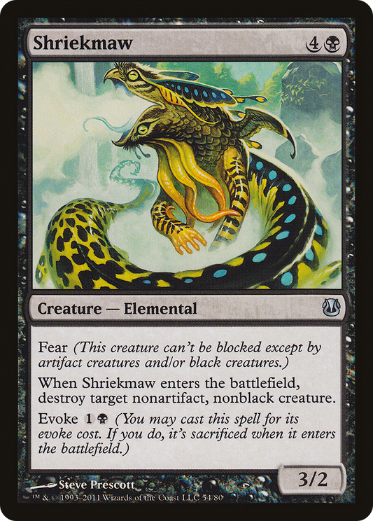 Shriekmaw [Duel Decks: Ajani vs. Nicol Bolas]