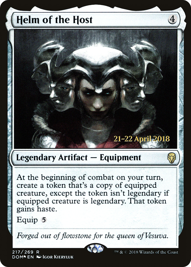 Helm of the Host [Dominaria Prerelease Promos]
