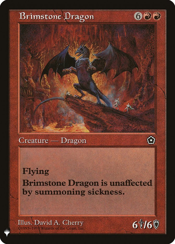 Brimstone Dragon [Mystery Booster] | Silver Goblin