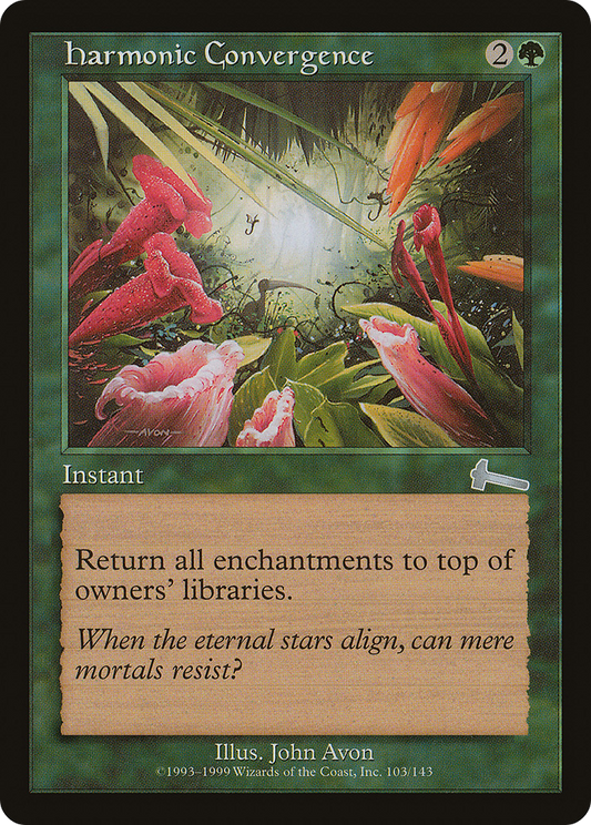 Harmonic Convergence [Urza's Legacy] Foil