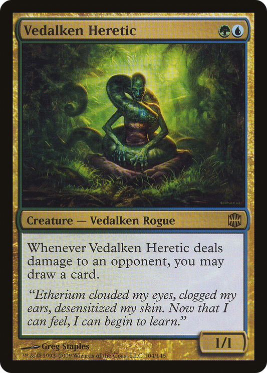 Vedalken Heretic [Alara Reborn] Foil