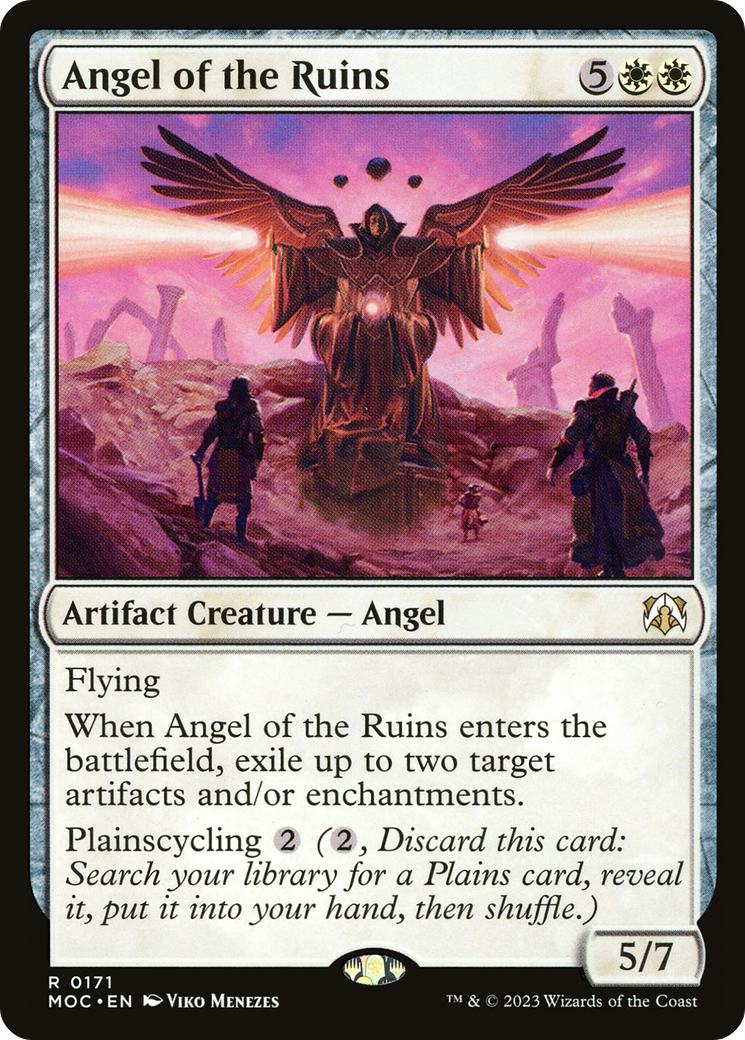 Angel of the Ruins [March of the Machine Commander] | Silver Goblin