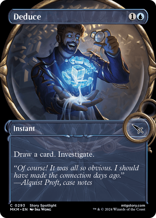 Deduce (Showcase) [Murders at Karlov Manor] Foil
