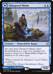 Glasspool Mimic // Glasspool Shore [Zendikar Rising] | Silver Goblin