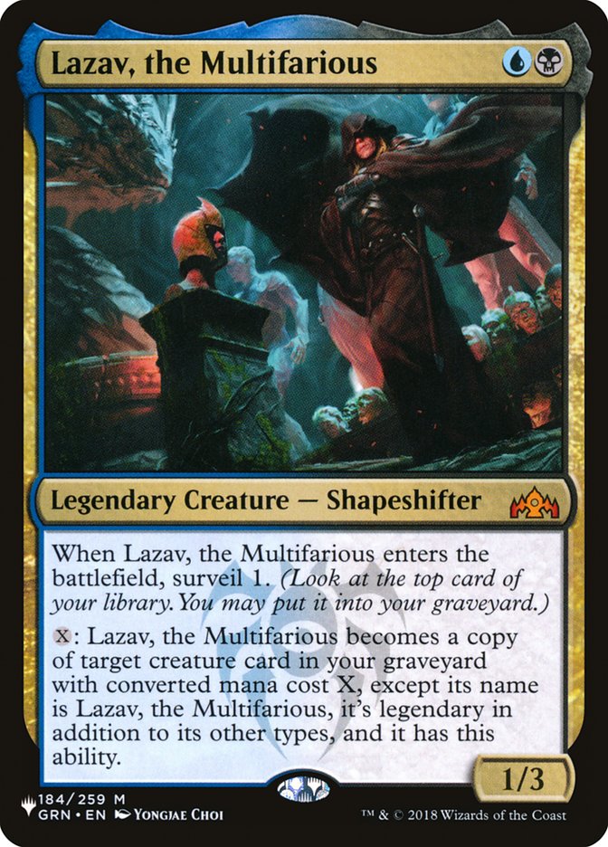 Lazav, the Multifarious [The List] | Silver Goblin