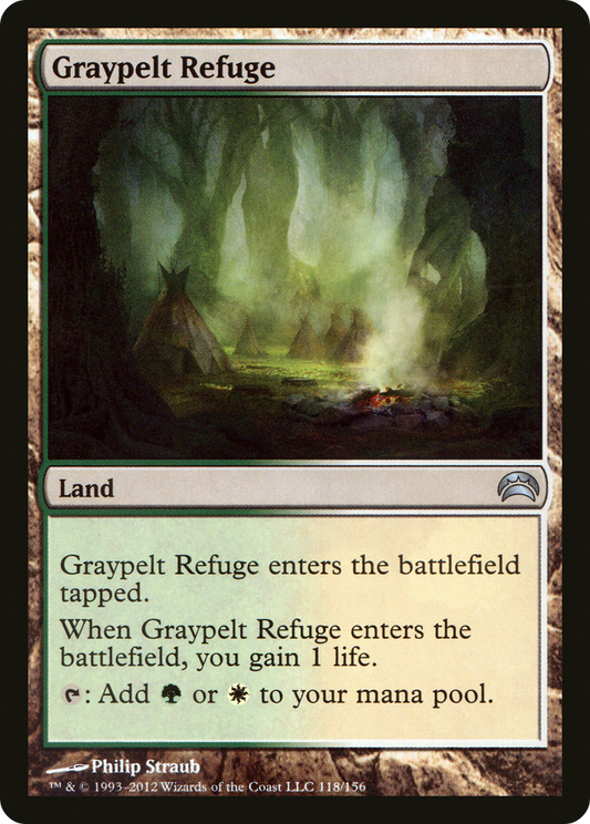 Graypelt Refuge [Planechase 2012] Foil