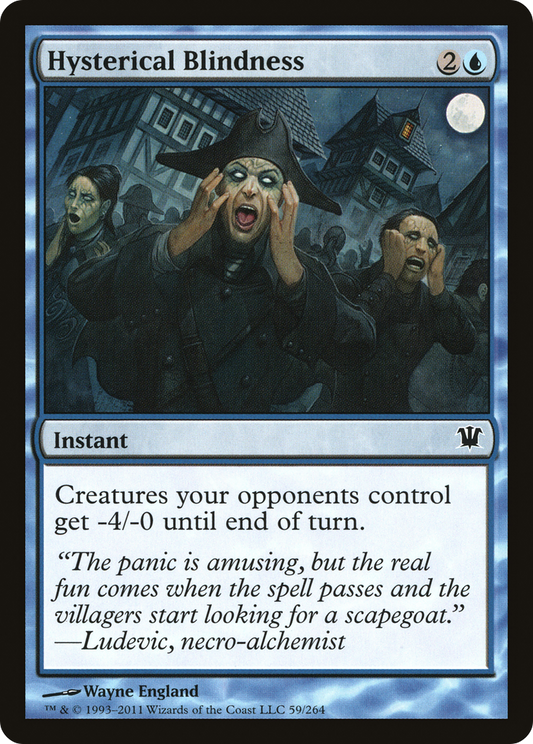 Hysterical Blindness [Innistrad] Foil