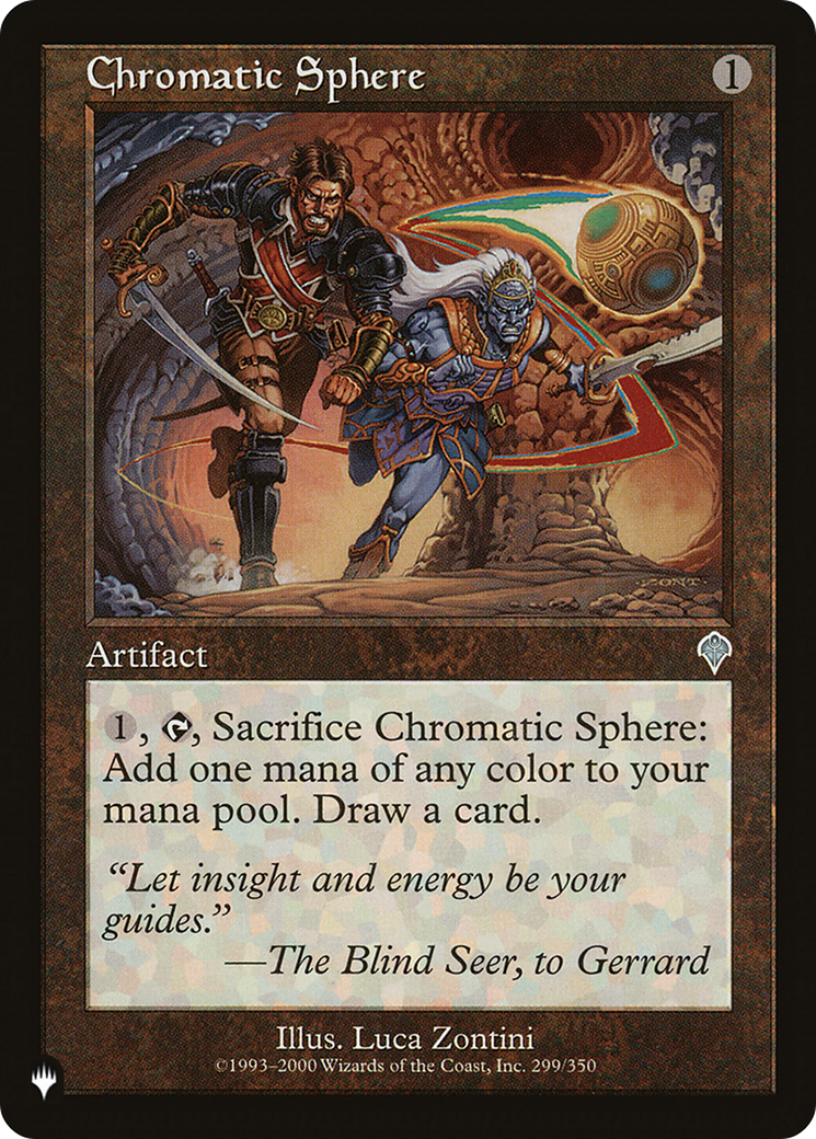 Chromatic Sphere [The List Reprints] | Silver Goblin