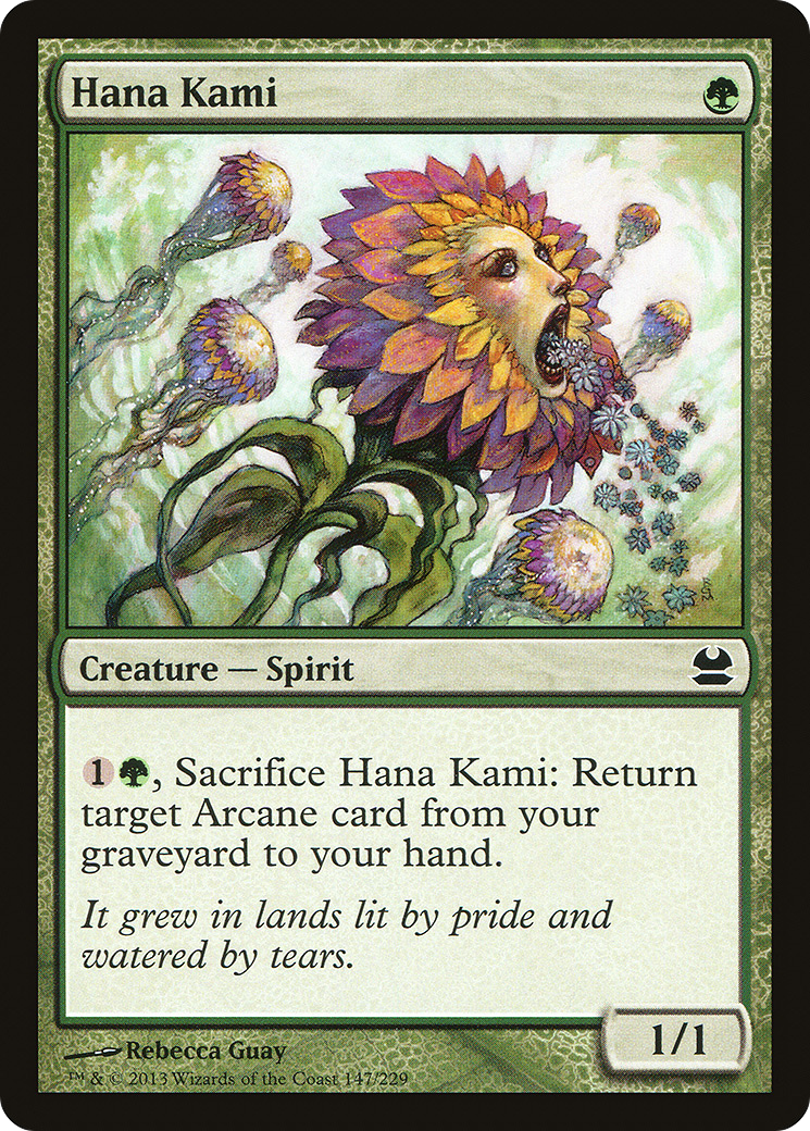 Hana Kami [Modern Masters] Foil