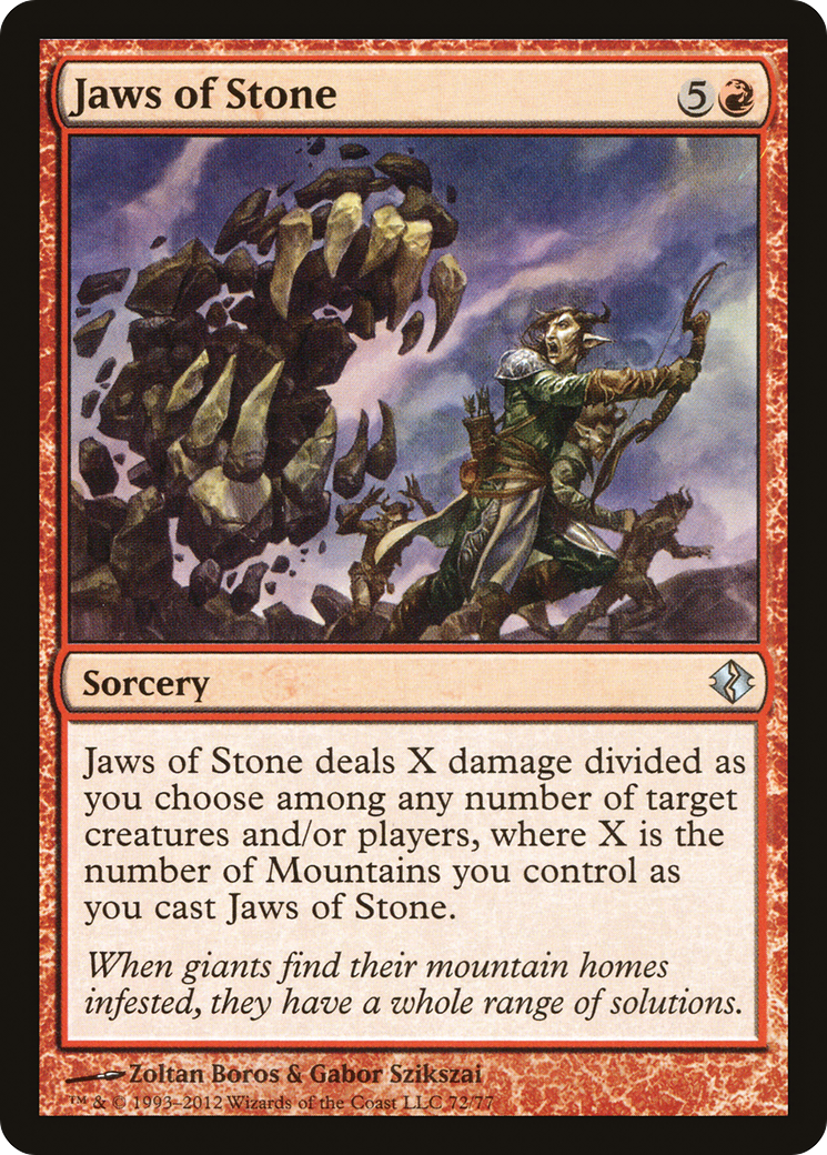 Jaws of Stone (072) - Duel Decks: Venser vs. Koth