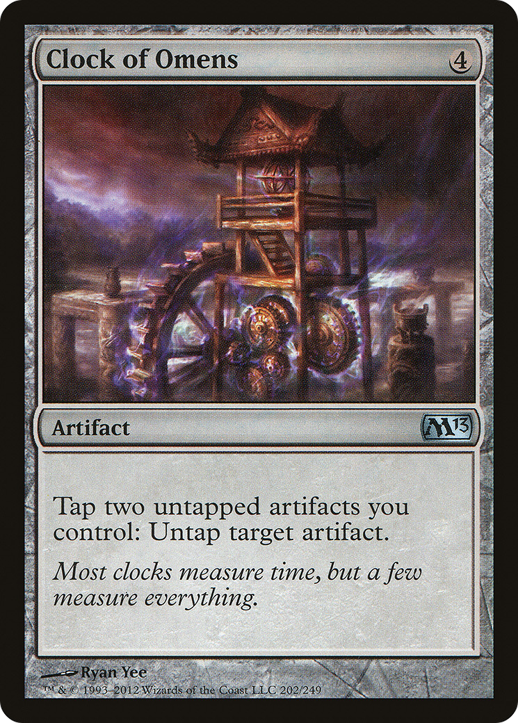 Clock of Omens [Magic 2013] Foil