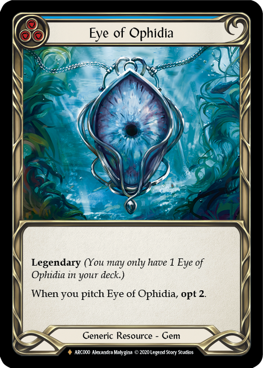 Eye of Ophidia Unlimited Edition Rainbow Foil (ARC000) - Arcane Rising